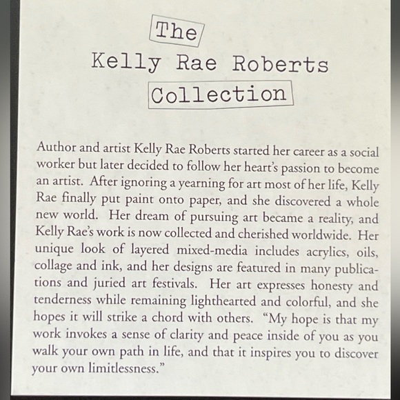 Kelly Rae Roberts Let It Go Wall Art Angel Fairy Canvas Art Inspirational Words - Picture 5 of 10